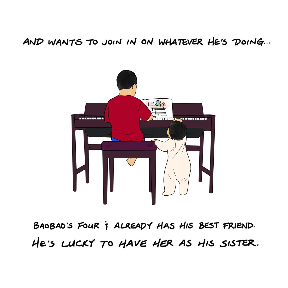 Sibling love part 1 💖