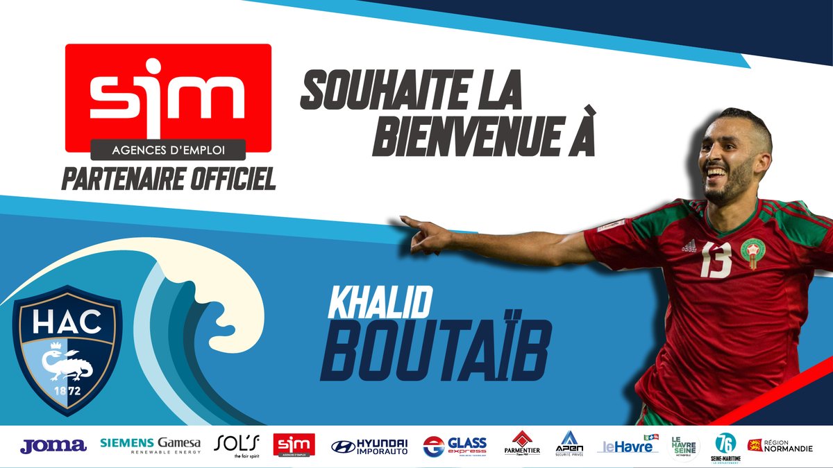 HAC_Foot's tweet photo. @khalidboutaib, nouveau n°13, signe 2 saisons pour les Ciel&amp;Marine 💪🛡️ https://t.co/QRBMkfBg0h