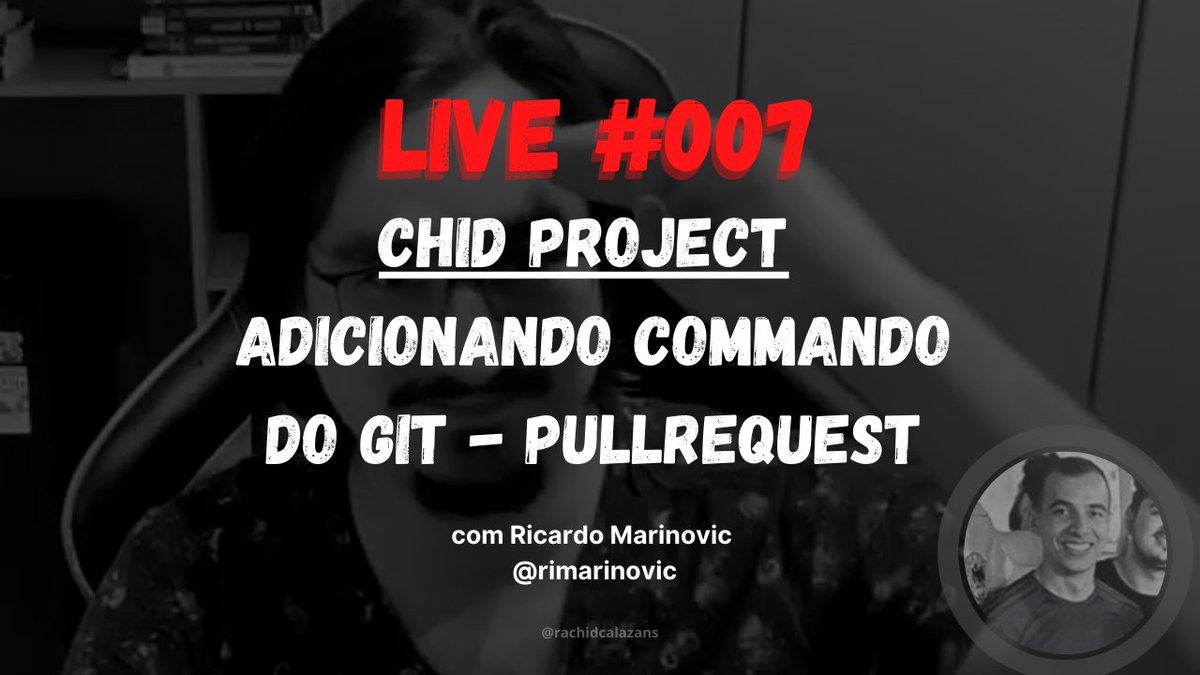 rachidcalazans's tweet image. Fala champs, beleza? 
Live #007 com a continuação da evolução do Chid Project, com participação do @rimarinovic Extrai da Twitch, está editada e publicada no meu canal do youtube. 
Link para acessar: youtu.be/bVotmBllg9c
#liguagemdeprogramação #javaweb #carreiradeti