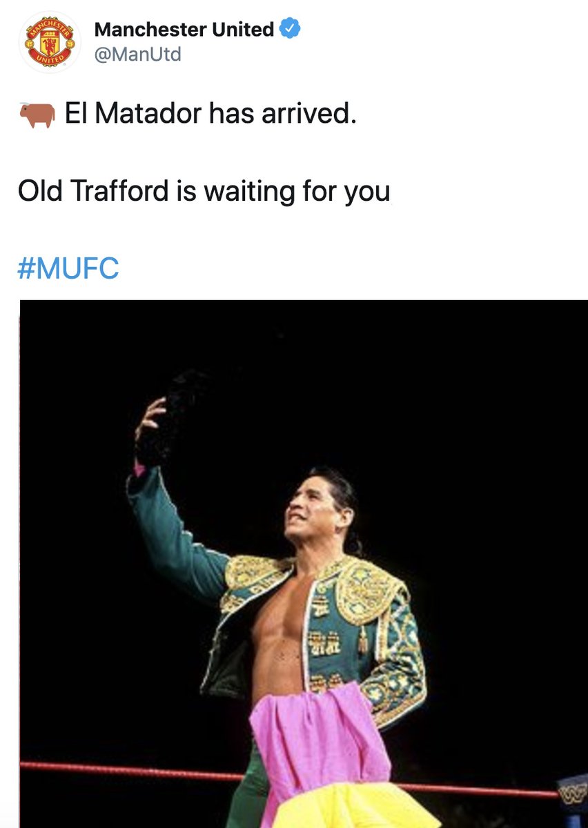 Tito Santana is as good a signing as Man Utd have made in years, IMO.