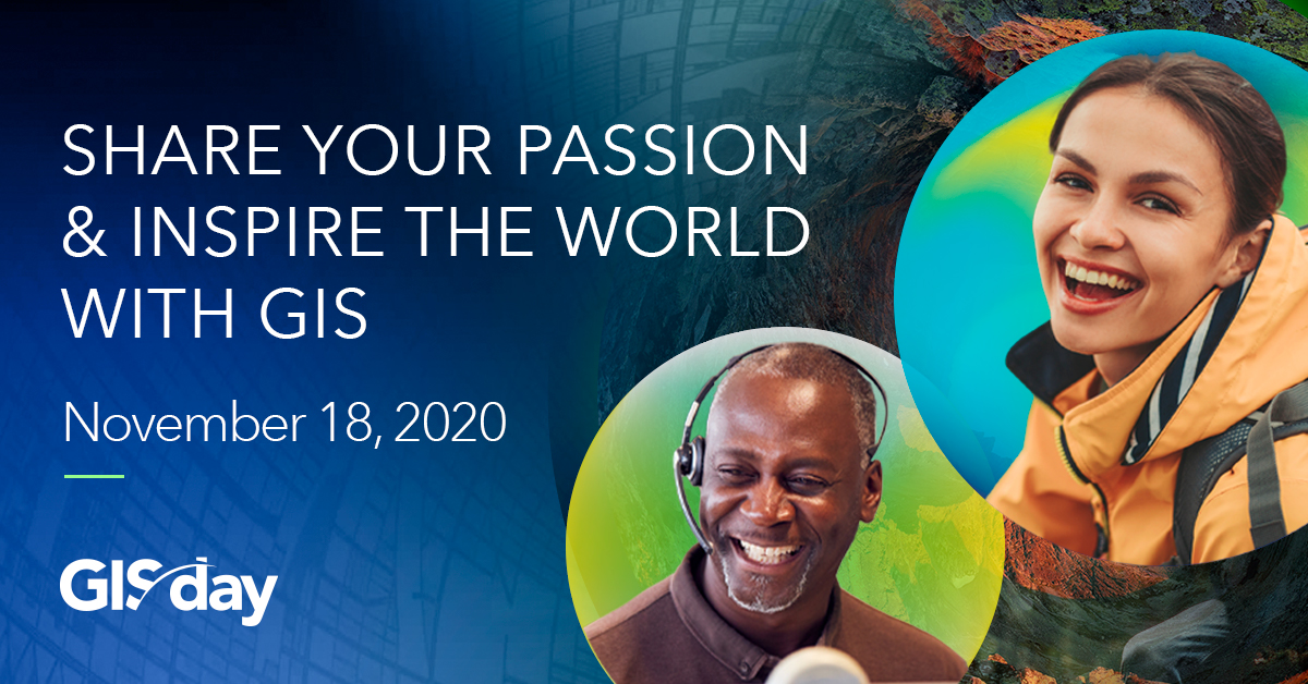 Mark your calendar for <a href="/gisday/">GIS Day</a> on November 18th! 🌎📍Celebrate this special day by hosting your very own virtual event. Visit this website for more information: gisday.com/en-us/overview