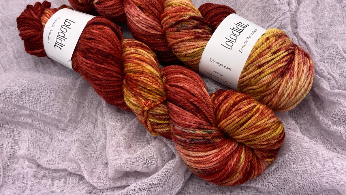 _lolodidit's tweet photo. NEW One of a Kind colorways are on the shop! This is "La Dama de Fuego" which means The Lady of Fire in Spanish - available on a few yarn bases!
#lolodidit⁠ #ooak #oneofakind #ooakyarn #indiedyer #indieyarn #diadelosmuertos #yarn #knit #ladamadefuego #theladyoffire #handdyed https://t.co/XUmxy5LI41