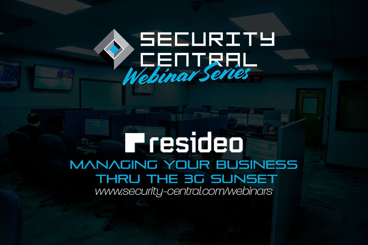 Join us tomorrow at 1pm for a special webinar with @Resideo: Managing Your Business Thru the 3G Sunset. Register here 👉hubs.ly/H0xsgKQ0 #3gsunset
.
.
.
#teamSC #securitycentral #protectwhatyouvalue #threegenerationsofquality #northcarolina #monitoring #alarmmonitoring
