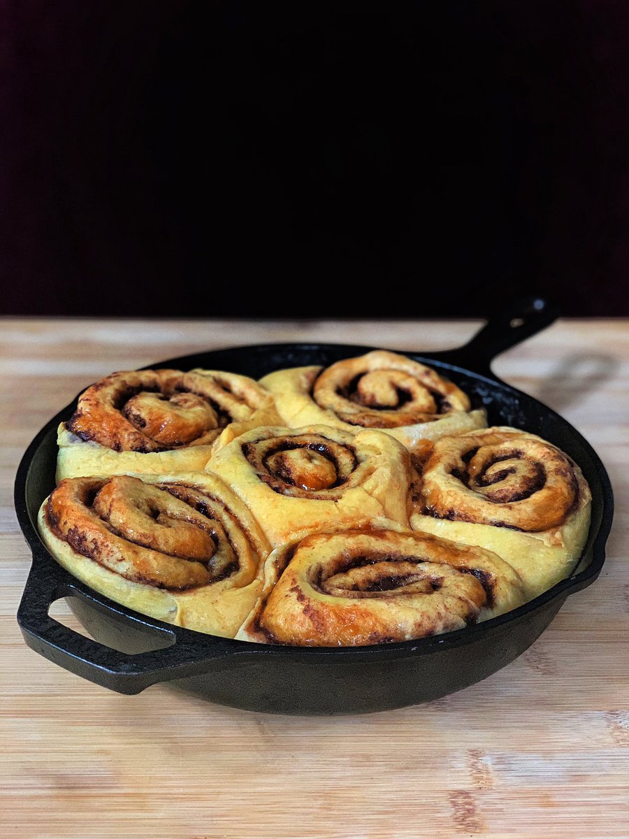 so when I say these are sweet potato cinnamon rolls, I mean there’s mashed sweet potatoes in the dough and it gives them this great flavor/wildly fluffy texture sweet potato cinnamon rolls with brown sugar cinnamon filling (before the nutmeg mascarpone glaze)   #humblebragdiet