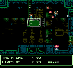 Right from the start, the star of Project Blue is level design. Each room feels claustrophobic and cramped, which accentuates the theme. Project Blue plays really well, but it's really about atmosphere. It all comes together so well. I'm very, very impressed. #IGCvNES