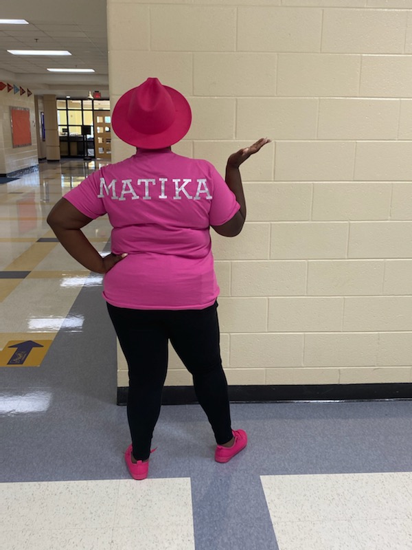 QueenGoDiva1's tweet photo. Today my pink is for my sister friend she has over come so much she is truly an inspiration to me
#sheisawalkingtestimony
@FeldwoodES https://t.co/DDOPTCdFLX