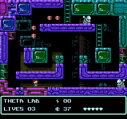 Right from the start, the star of Project Blue is level design. Each room feels claustrophobic and cramped, which accentuates the theme. Project Blue plays really well, but it's really about atmosphere. It all comes together so well. I'm very, very impressed. #IGCvNES