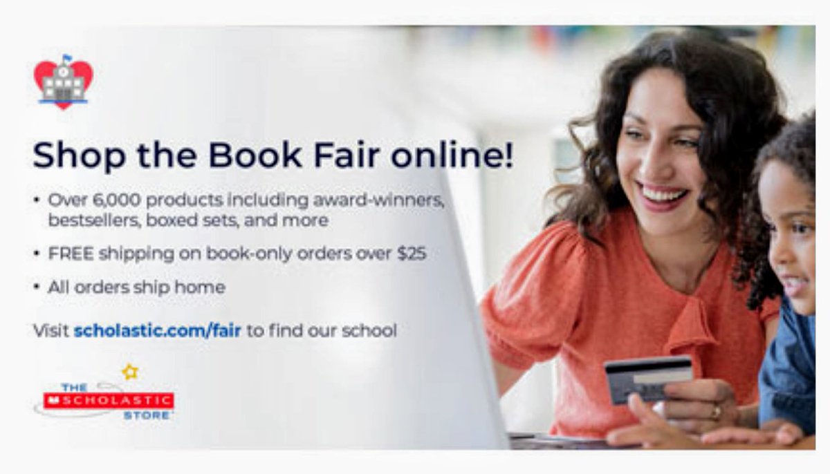 NicholsReads's tweet photo. Shop the Nichols Virtual Scholastic Book Fair today! https://t.co/ctTRHq7SVC @nicholsfrisco @NicholsPTA @Nichols_Kinder @4thGradeNichols @3rdNichols https://t.co/mOjJNPjk2Y