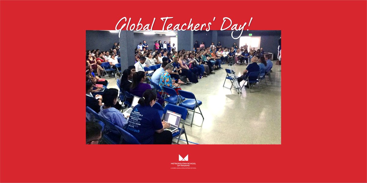 METSchoolPanama's tweet photo. Happy #WorldTeachersDay2020 to all our #TeachingHeroes!
Thank you for your dedication, support, creativity, and endless enthusiasm given to students every day.
#InternationalTeacher #WorldClassEducators #TeacherAppreciation #WorldTeachersDay2020 @NAEducation https://t.co/svjPOxXp3V