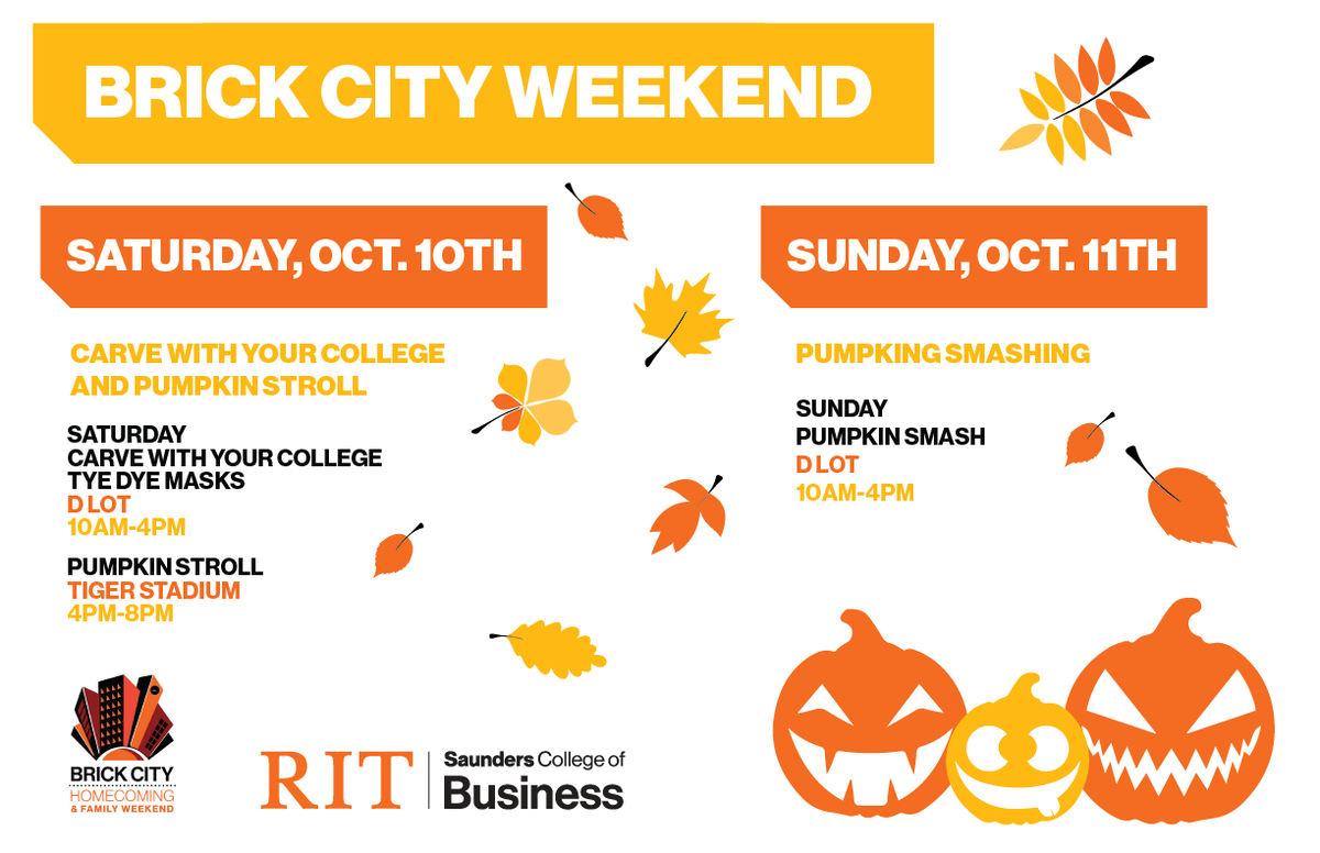 #BrickCityWeekend 10/10 &amp; 10/11!🎃