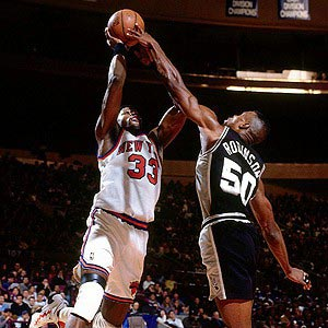 1992: Robinson (2)Actual DPOY: RobinsonRobinson:T-2nd DWS 6.91st DBPM 4.6(!)1st DRtg 94.41st BLK% 7.49th STL% 3.1Spurs 1st DRtg, 104.1. Knicks, Bulls, Blazers, Clippers close (104.2-104.7). NBA ave 108.2.Others:OlajuwonEwingJordanStocktonPippenDrexlerRodman