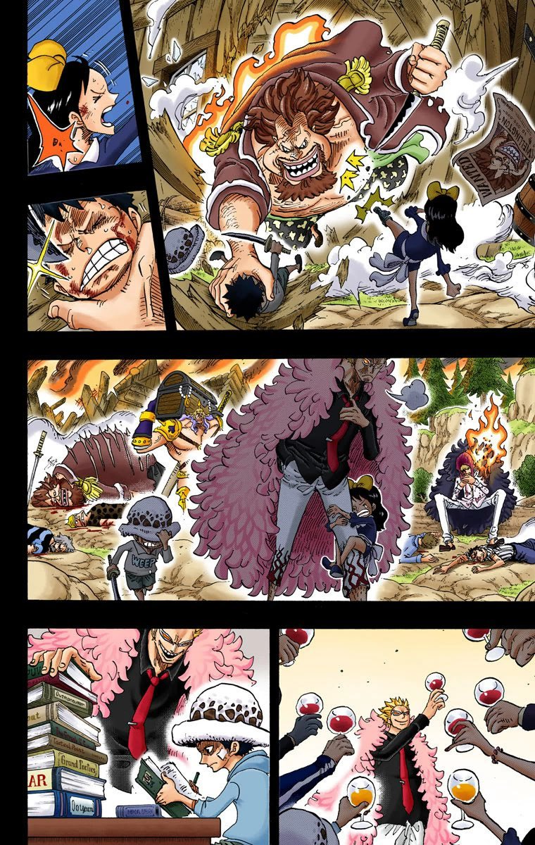 Here’s a random thread compiling the little montages during the flashbacks because it really makes them all the more better, but it also shows why One Piece is unparalleled when it comes to backstories.