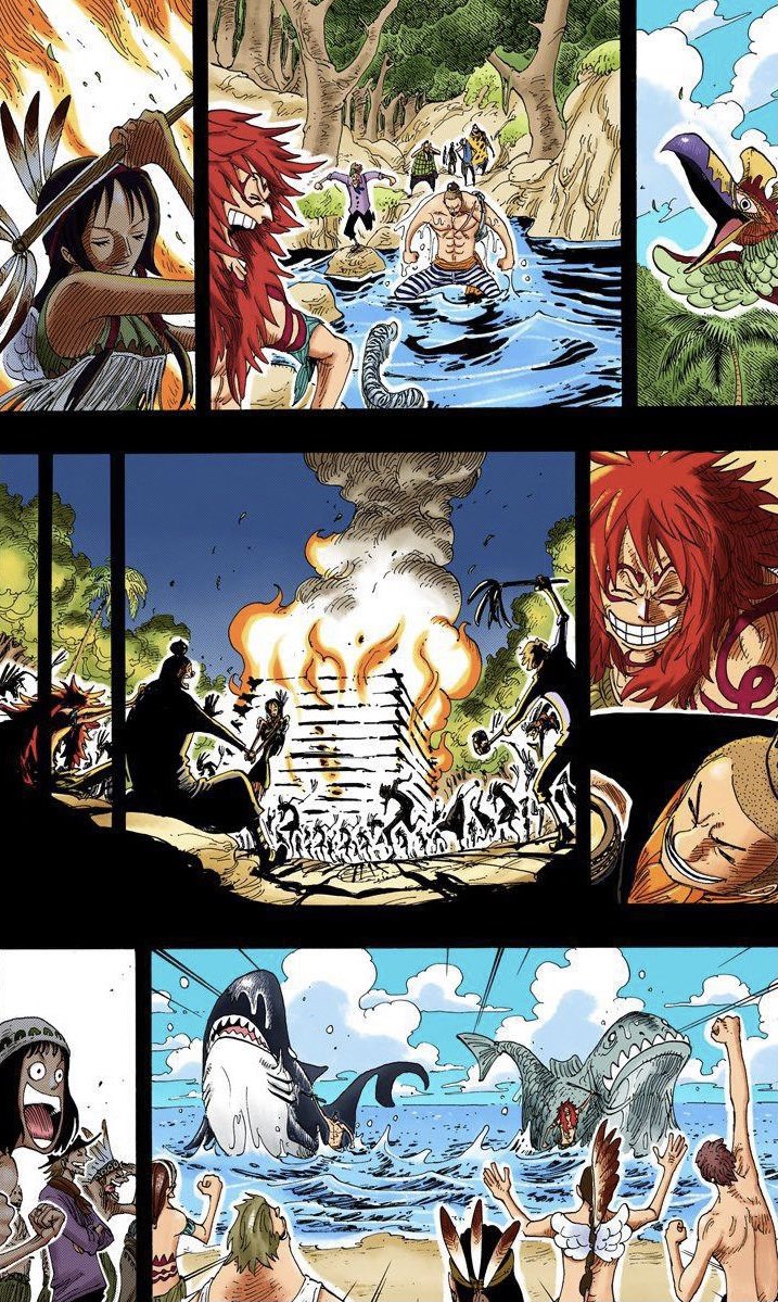 Here’s a random thread compiling the little montages during the flashbacks because it really makes them all the more better, but it also shows why One Piece is unparalleled when it comes to backstories.