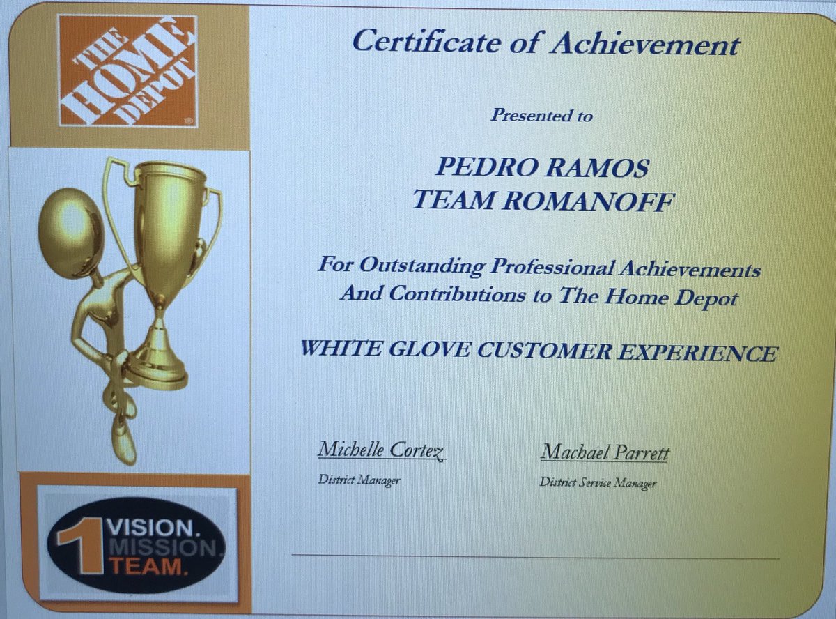 Thank you Team Romanoff!  5 Installers top honors for VOC last week!  Keep taking care of our customers in the most important place their home!