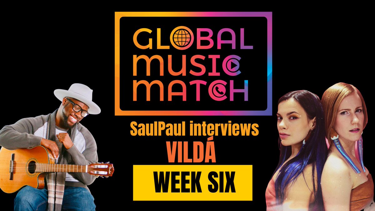 <a href="/GblMusicMatch/">Global Music Match</a> Week Six. Let's go! This week, I'm interviewing <a href="/vildaduo/">VILDÁ</a> from Finland as part of the #globalmusicmatch exchange. You can check out more about them here: bafesfactory.fi/vilda/