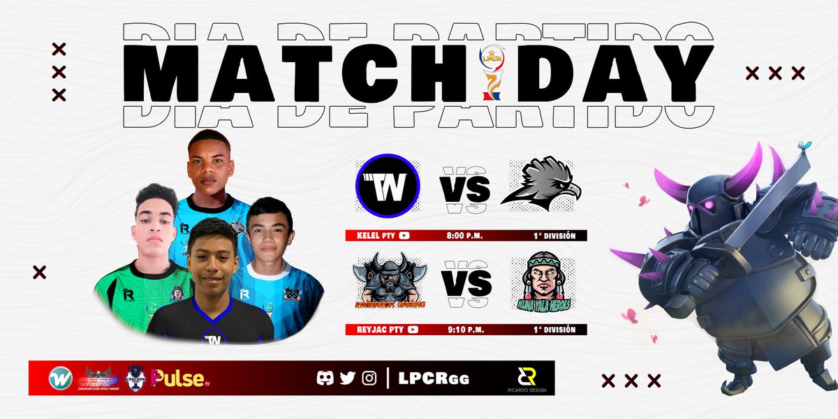 #LPCR3 | MATCH DAY!

🗓 | ¡HOY! 05/10/20

🕗 | 8:00 P.M. 🇵🇦 
⚔️ | @TeamWinners507 🆚 <a href="/harpyxgaming/">HarpyxGaming</a> 
🖥 | youtube.com/user/kelel100
👨🏻‍💻 | <a href="/jhonypitty/">Jhonabet Pitty (KelelPTY)</a> 

➖➖➖➖➖➖➖➖➖➖➖➖
🕘 | 9:10P.M. 🇵🇦 
⚔️ | @ragnarokgaming1🆚 <a href="/Lastheroes4/">Last heroes</a> 
🖥 | youtube.com/user/jaccopy
👨🏻‍💻 | <a href="/Reyjacpty/">✨⚽REYJAC⚽✨</a>