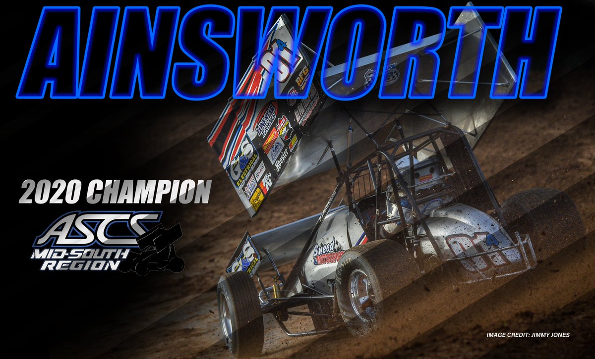 Congratulations Ernie Ainsworth and the entire Sneed Motorsports team on winning the 2020 <a href="/ASCSMidSouth/">ASCS Mid-South</a> Championship.