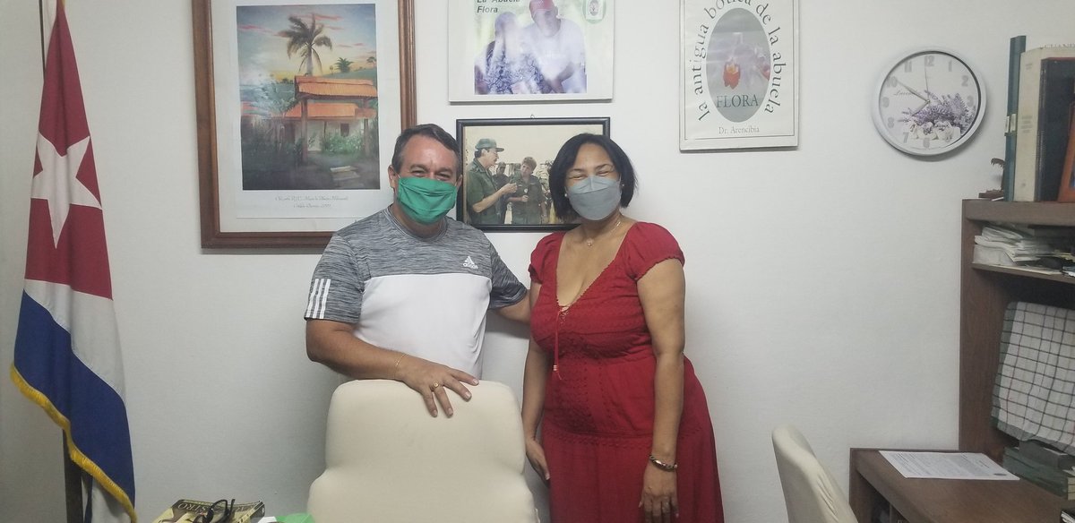 Con anterioridad La Rectora <a href="/nicado3/">Miriam Nicado</a> <a href="/UdeLaHabana/">Universidad de La Habana</a> habia visitado la sede del Laboratorio Botica de La Abuela en Punta Brava, surgio interes comun que hoy avanza hacia estrategias de seguridad y eficacia #plantasmedicinales <a href="/DrRobertoMOjeda/">Dr. Roberto Morales Ojeda</a> <a href="/InesMChapman/">Inés María Chapman Waugh</a> <a href="/AbocaIT/">Aboca Italia</a> <a href="/JoseCarlosRRuiz/">JoséCarlosRRuiz</a>
