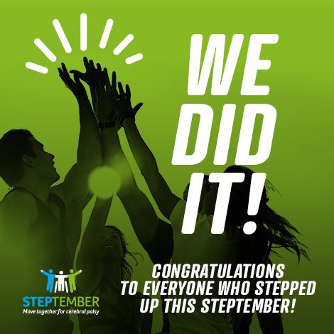 MySafeCode's tweet image. Together our office raised an incredible $5,235.24 and took an astounding 6,183,532 steps. These funds will help impact the lives of children and adults living with Cerebral Palsy, thanks to everyone for your support!