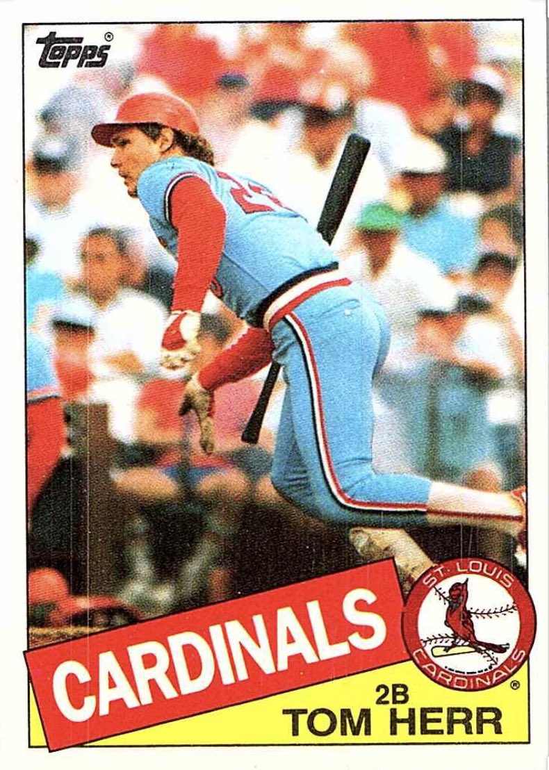 More comparisons to the 1982 title:Tom Herr: “In ‘82, I was just along for the ride. This year I was a bigger part of the puzzle. I wasn’t one of the key guys in ‘82.”Ozzie: “This one is better. I’m one of the older guys now. I feel like I had more input this time.”