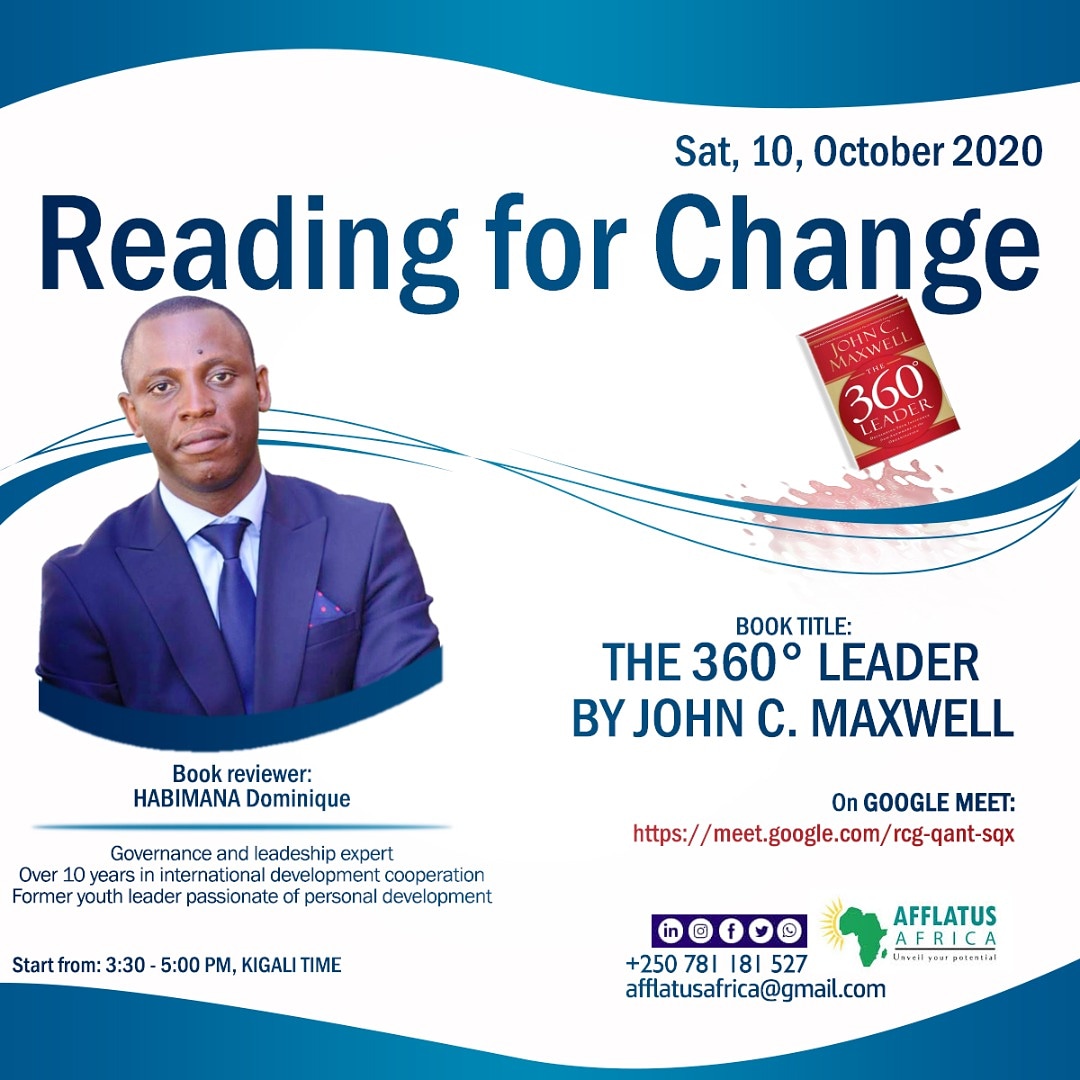 We are back with another fu  yet educative Saturday.
The 10th of October 2020.
Please mark your calendar ....you don't wanna miss this.
Tell a friend to tell a friend#readingforchange
#afflatusafrica.#virtualreading.#RwOT @Afflatus_Africa @TheRWOTDaily #my250tweets