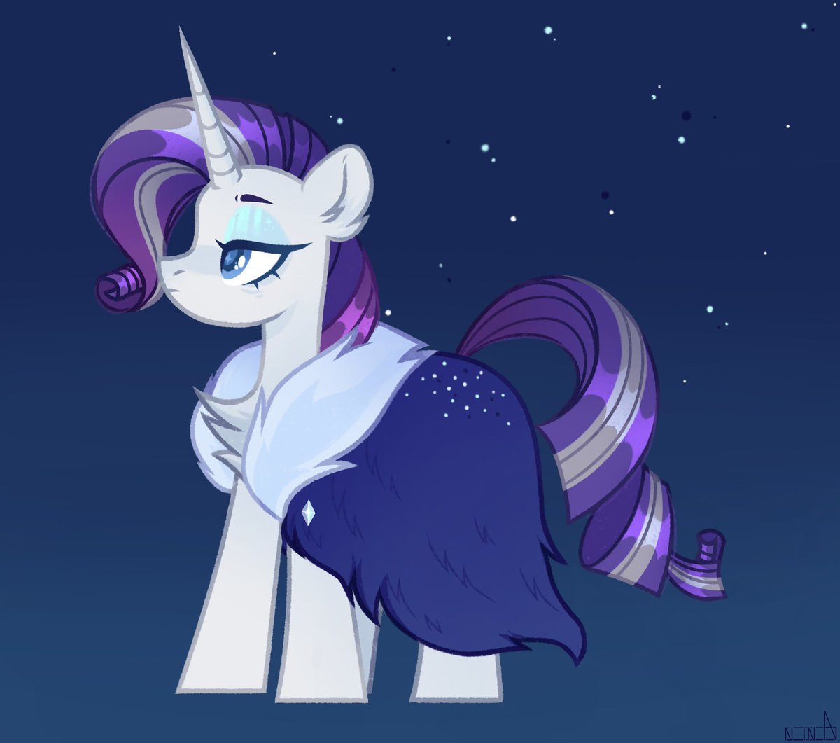n_in_A_arts's tweet photo. Gray hair gives her charm~
#MLPFiM #mylittlepony #Rarity https://t.co/OBVE6u6xUq