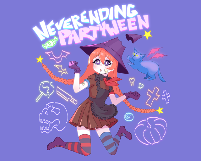 supergalacticg's tweet photo. We made a new game!

"Neverending partyween"
It is game for ludumdare gamejam.
You can check it here: https://t.co/SdKS1kBjUm
Authors:
@aki88885
@Batareyka7
@WoodooMD
@IsaribyArt
@gridsane
@imod74

#indiegame #indiedev #ludumdare #ldjam #ldjam47 https://t.co/1adufExOY7