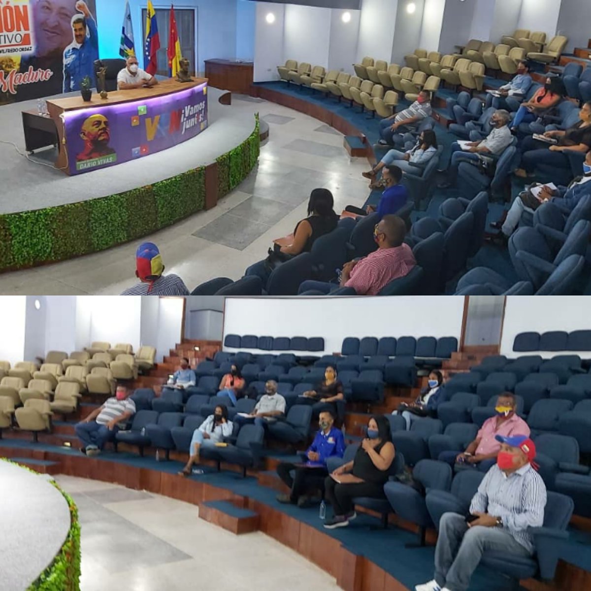 Manueljaimez25's tweet photo. #05Oct Comision de Tecnica Electoral PSUV del Municipio Maturin en reunion con el Alcalde Wilfredo Ordaz afinando datalles para alcanzar  la victoria del 6D en la recuperacion de la Asamblea Nacional a favor de nuestro pueblo https://t.co/gWRlfkgfjh
