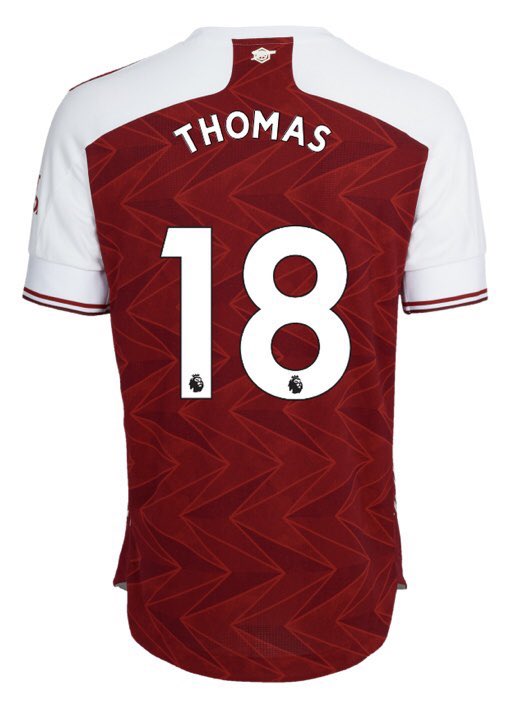 thomas partey jersey number