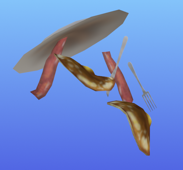 ablimity_'s tweet photo. My eighty-sixth creation for UGC!

Breakfast Disaster

#Roblox #RobloxDev #RobloxUGC https://t.co/Z1wNKaYEXP