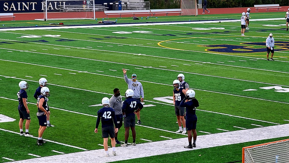 👀 Live look at Sea Foam Stadium as <a href="/CSPBearsFB/">Concordia St Paul Football</a> takes another step forward in its return to the field!

#BeGolden #WeAreCSP