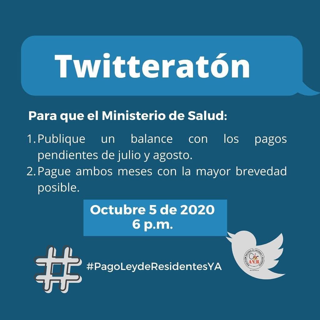 María P. (@makasplace92) on Twitter photo Nuevamente por acá a preguntarle a los señores del <a href="/MinSaludCol/">MinSalud Colombia 🇨🇴</a> por nuestros pagos. ¿De qué vivimos sin ingresos?
#PagoLeyDeResidentesYa Nuevamente por acá a preguntarle a los señores del <a href="/MinSaludCol/">MinSalud Colombia 🇨🇴</a> por nuestros pagos. ¿De qué vivimos sin ingresos?
#PagoLeyDeResidentesYa