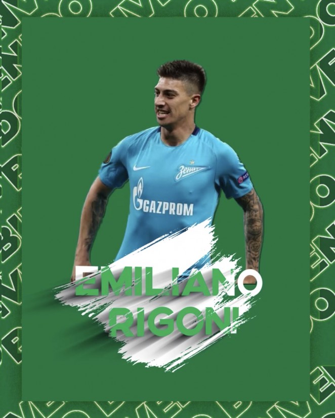  DONE DEAL  - October 5EMILIANO RIGONI(Zenit Saint Petersburg to Elche )Age: 27Country: Argentina  Position: Winger Fee: LoanContract: Until 2021  #LLL