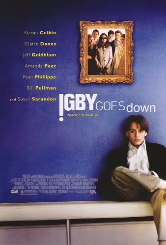 Day 3: Igby Goes Down. Macaulay Culkin's brother did a great job as a teenage boy just trying to escape the old money he was born into, his mom, and mentally ill dad. His adventures were interesting 2 watch & the characters were quirky & fun. 4/5 stars, wonderful movie.