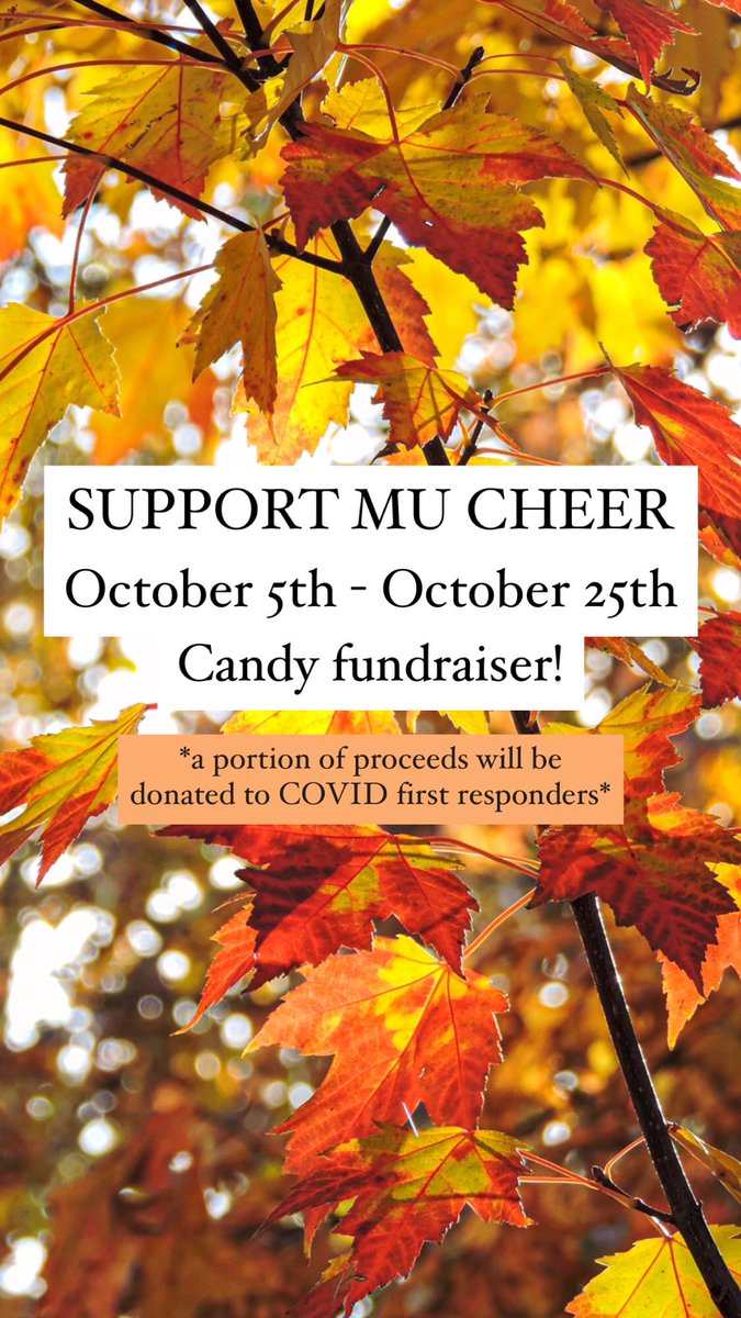 MercyhurstCheer's tweet photo. Do you love candy? Do you wanna surprise your friends, roommates, or teammates with a spooky treat? 👻🍫🍬

The cheer team is selling candy grams as a fundraiser from October 5th- October 25th!

Click the link to place your order! 
https://t.co/9YxvgnWGGc https://t.co/9NlMO8Umip