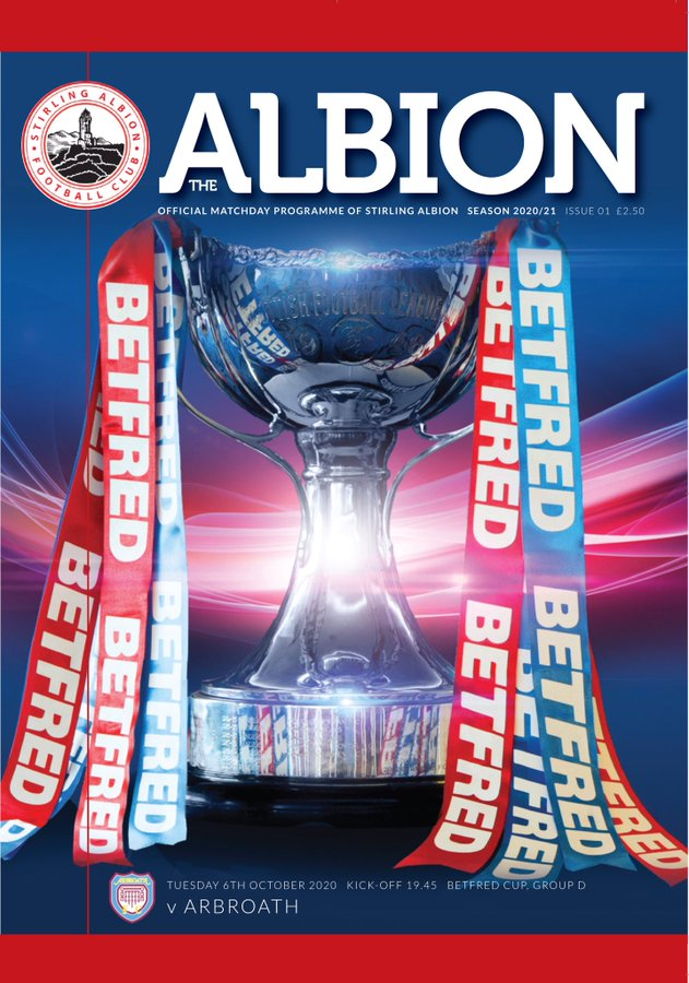 In Group D, Stirling Albion face Arbroath at Forthbank. One of the cheaper games at £7.50, the link for Albion's PPV is  https://www.stirlingalbionfc.co.uk/live-stream/ .Coverage starts at 7.30pm for a kick off 15mins later.