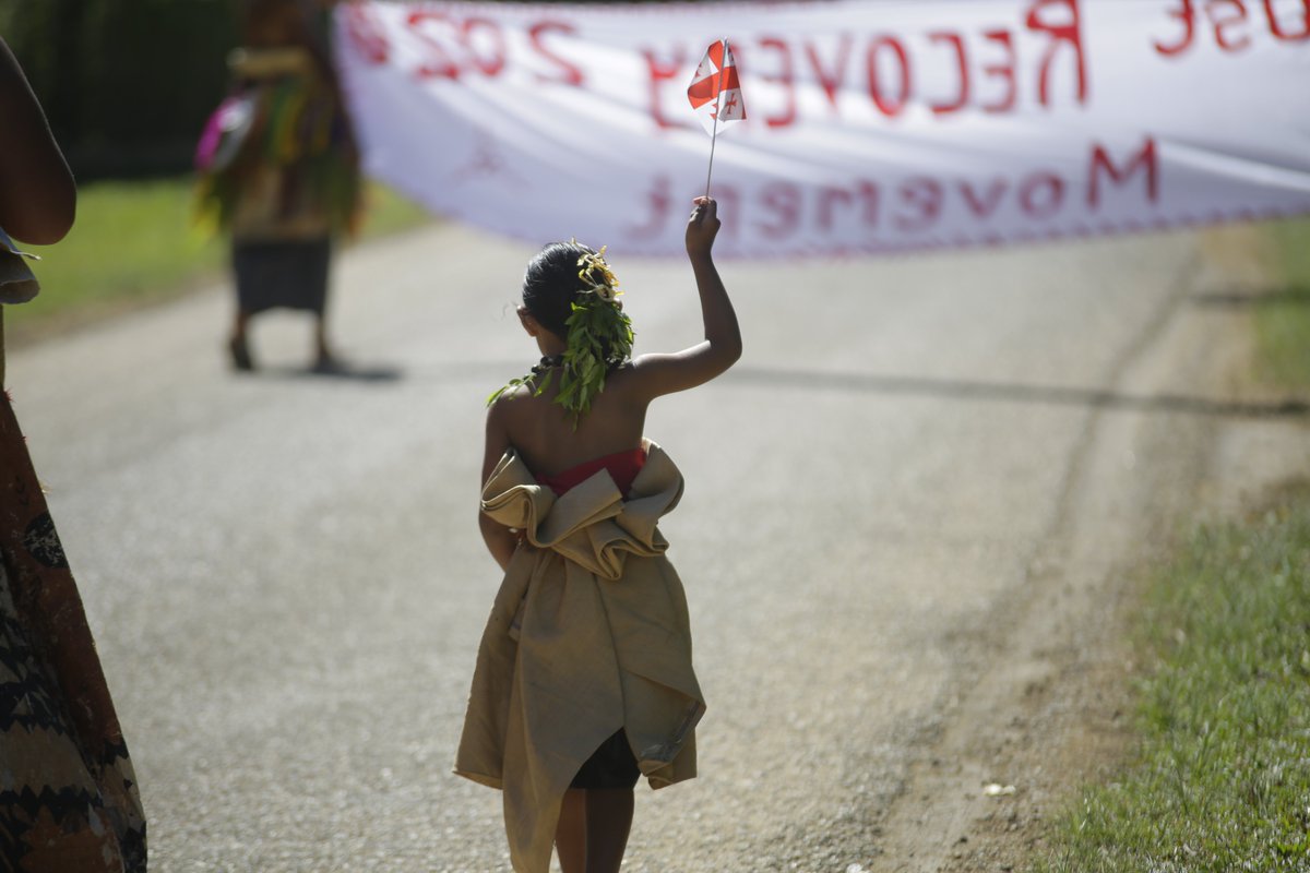 taufuinaufahu's tweet photo. My little niece, Cecilia Adrienne Naufahu, as she joined the climate strike hosted by the 350 Tonga team.
#Proud
#SaveTonga
#ClimateStrike
#WeAreNotDrowning https://t.co/P4mezsGWpT