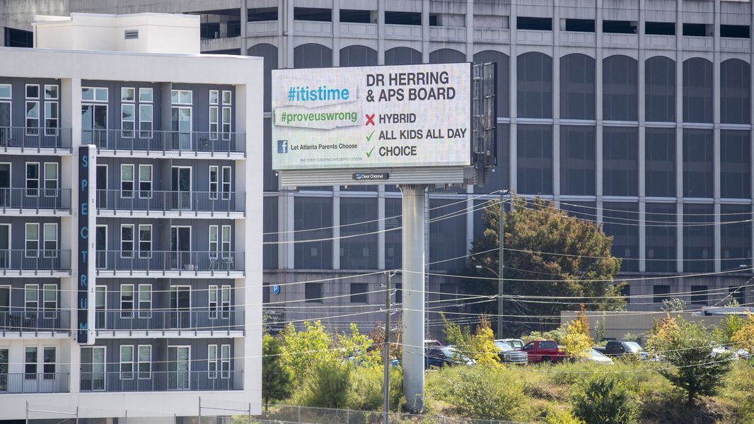 'The saddest part of the billboard is the hashtag proveuswrong. Which can only be done if students and staff become ill.'