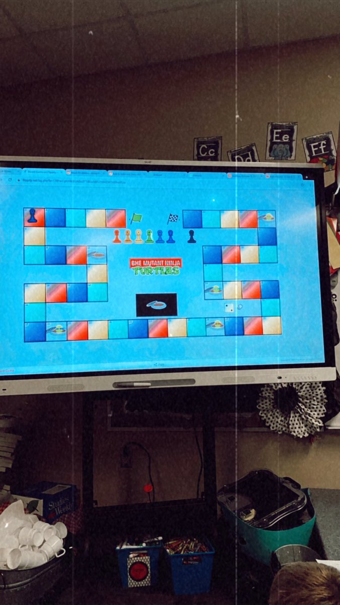 Today I left school EXCITED. I’m struggling with engaging my students this year. The Ss I struggle with the most was the MOST ENGAGED today! His eyes wouldn’t leave the game board unless he was answering a question. TY <a href="/flippitynet/">Flippity</a> for helping this struggling teacher! 😭💕