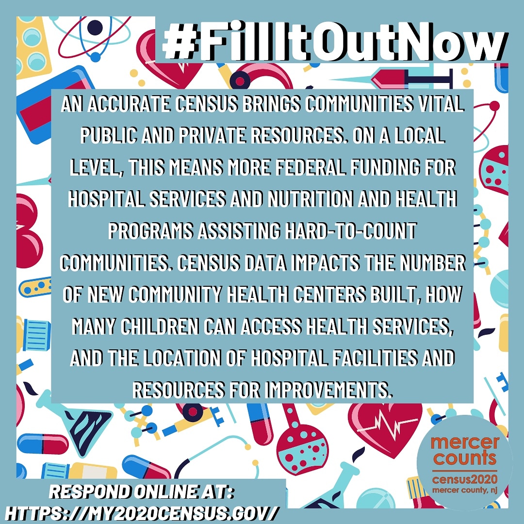 MercerCounts's tweet image. "Want to bring $20,000 to your community for 10 years? Just 10 minutes of your time will deliver $1,800 per person, per year." Why wait."

#fillitoutnow #mercercounts #2020Census #NJCensus2020

my2020census.gov  

Quote from David Zimmer, NJ.com