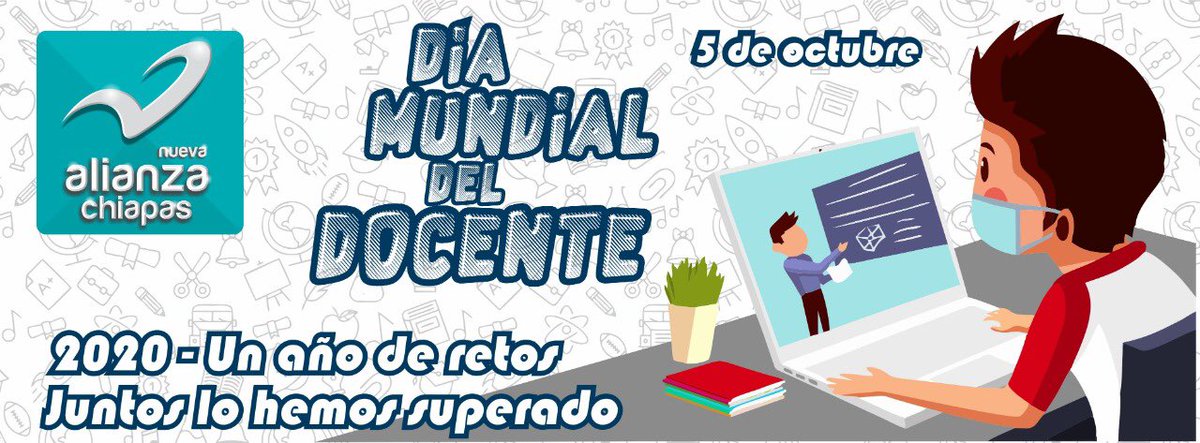 #DiaMundialdelDocente
¡Felicidades!