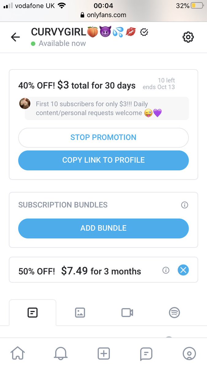 Check it out now!! #hurry#onlyfans#girl#offers#cheapsubscription#love#foryou
onlyfans.com/curvygirlygirl