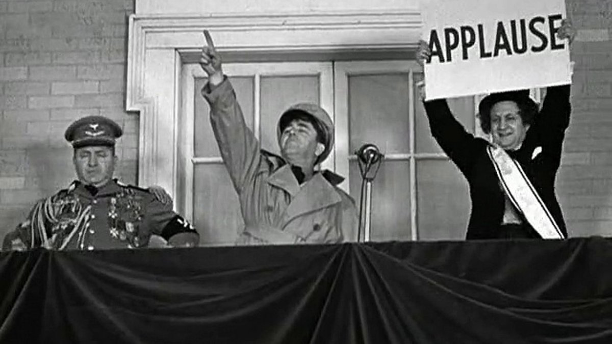 Balcony scene in Three Stooges film 80 years ago this year: