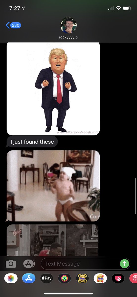 bpattyyy's tweet photo. my dad figured out how to use gifs today 🥴 https://t.co/Jf44OBKqnI