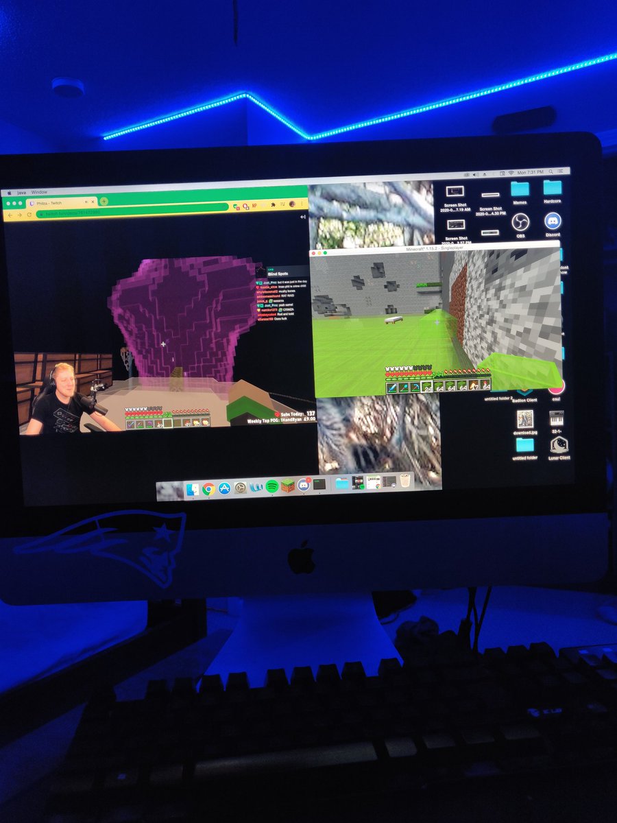 Watching hardcore while playing hardcore, nice way to spend the day