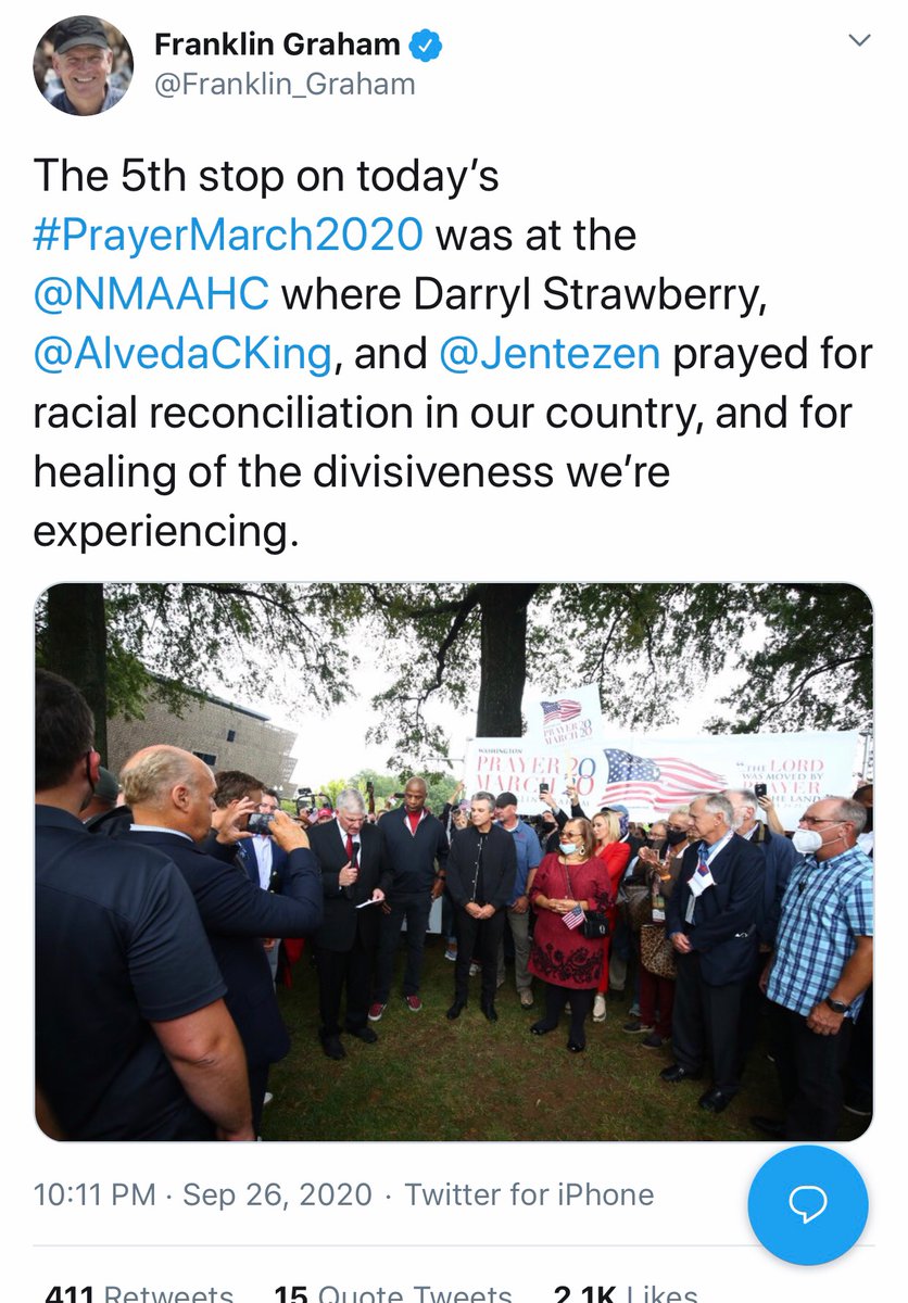 Darryl Strawberry Alveda KingJentezen Franklin #PrayerMarch2020