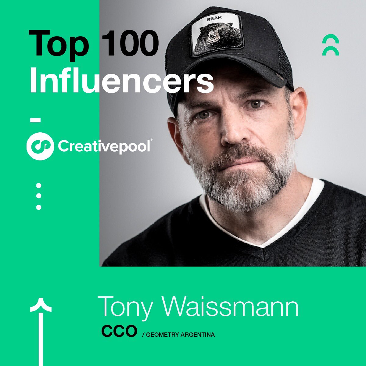 Tonywaissmann's tweet image. Muy contento con este reconocimiento. @Creativepool @GeometryGlobal 
@GeometryArg