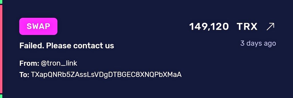 KangenNative's tweet photo. @mathijsbok @TronWalletMe @MustacheTommy @klever_io @mishalederman @Tronfoundation @justinsuntron @IG_Galaxy @BitTorrent @TronNederland Can someone please assist me with this refund I've opened a ticket and no response https://t.co/I0wcInbkXy