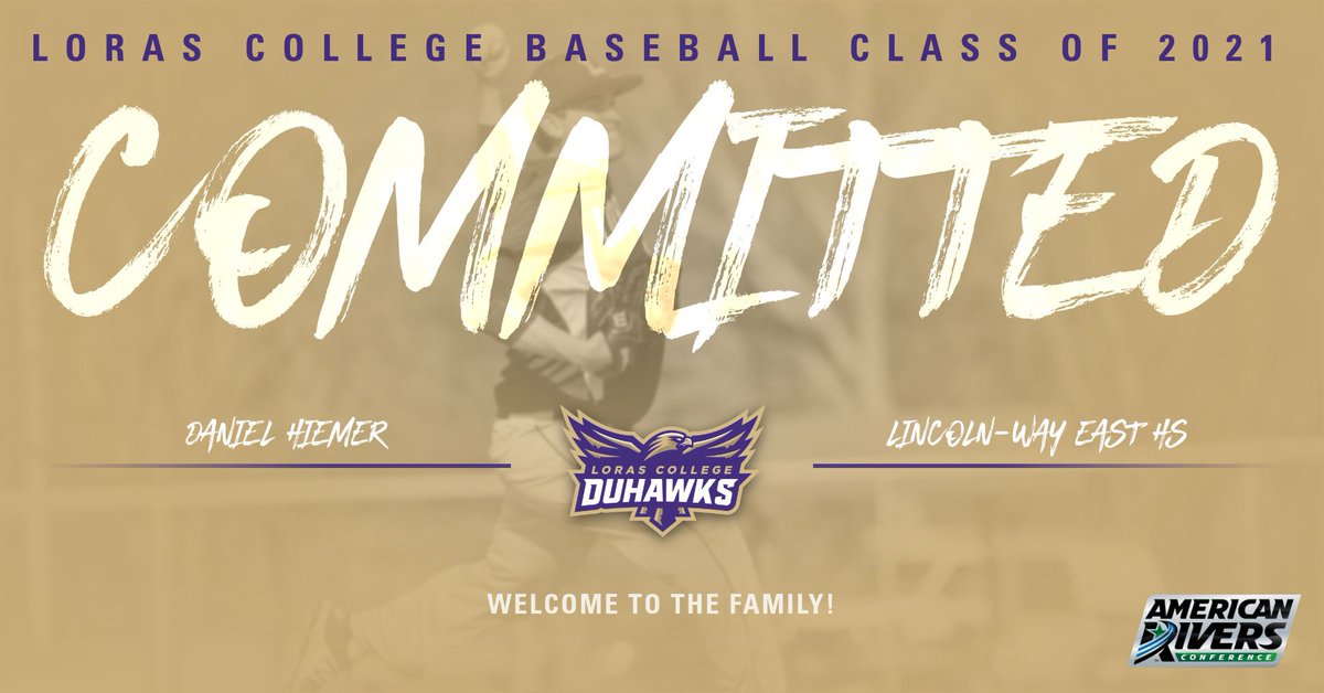 DannyHiemer34's tweet image. I am happy to announce, I have committed to Loras College! #GoDuhawks #Committed @LorasBaseball @LWEastBaseball @Xposure2021