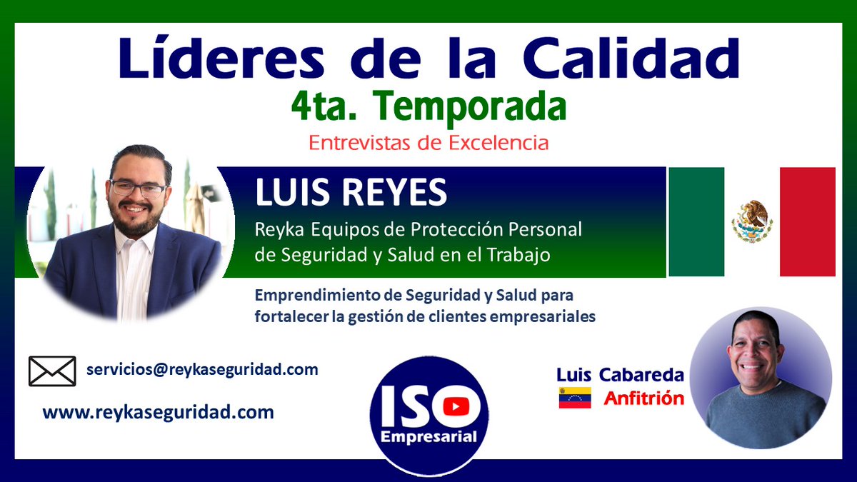 lavozempresari2's tweet photo. Lideres de la Calidad #4taTemp
#Entrevista
#YouTube
#06Oct
#ISOempresarial
#Calidad
#SST
#normasISO
#LaVozEmpresarial
https://t.co/OqaGqbc01h https://t.co/jbe9XFnYeD